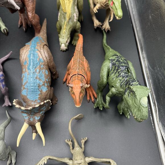 Huge Lot Of Jurassic World Dinosaurs Figures Collection Lot Of 23 Pre Owned - Picture 4 of 8